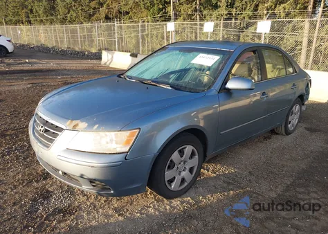 2009 Hyundai Sonata Gls из США, поврежденный, VIN 5NPET46C69H450743